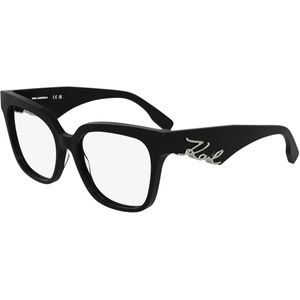 Karl Lagerfeld Donna KL6190 001 Optische monturen Acetato Nero  Squadrata Normale