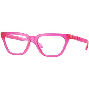 Versace Vrouw VE3352U 5334 Optische monturen Nylon Roos Transparant Kattenoog Normaal