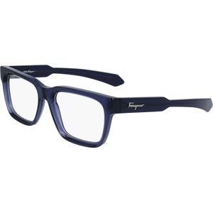 Ferragamo Man SF2941 456 Optische monturen Acetaat Blauw  Vierkant Fotochromatisch Fotochromatisch