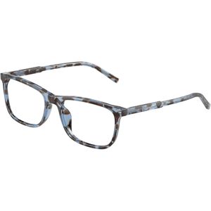 Dolce & Gabbana Man DG3427  3392 Optische monturen Acetaat Blauw Transparant Hurken Normaal