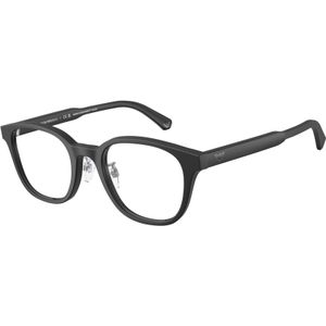 Emporio Armani Man EA3216D  5001 Optische monturen Acetaat Zwart Transparant Pantos Normaal