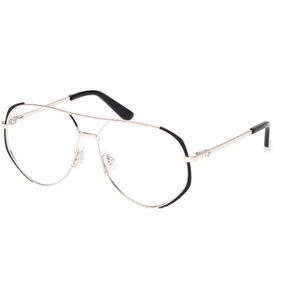 Guess Vrouw GU50247 002 Optische monturen Metaal Zwart  Piloot Normaal