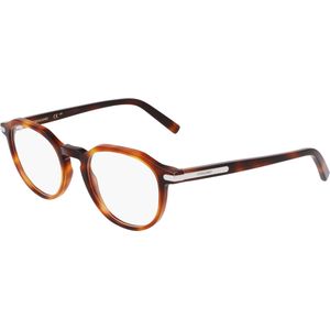 Ferragamo Man SF2955N 240 Optische monturen Acetaat Havana  Rotonde Normaal