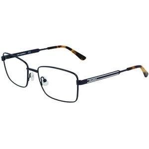 Karl Lagerfeld Man KL334 424 Optische monturen Metaal Blauw  Vierkant