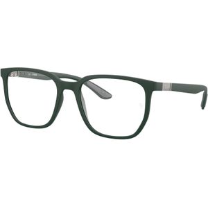 Ray - Ban Unisex RX7235 8062 Optische monturen Kijkje Groente Transparant Geometrisch Normaal
