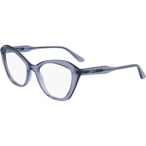 Karl Lagerfeld Vrouw KL6137 020 Optische monturen Geïnjecteerd Grijs  Kattenoog Normaal Normaal