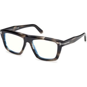 TOM FORD Uniseks FT6059-B 056 Optische monturen Acetaat Havana  Kwadraat Normaal