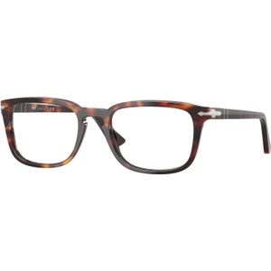 Persol Unisex PO3382V  24 Optische monturen Acetaat Schildpad Transparant Kussen Normaal
