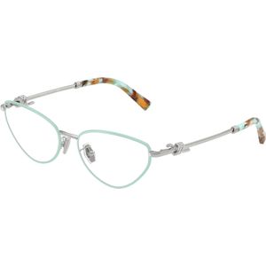 Tiffany Vrouw TF1172B  6151 Optische monturen Metaal Blauw Transparant Kattenoog Normaal