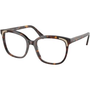 Swarovski Vrouw SK2033 1002 Optische monturen Acetaat Schildpad Transparant Vlinder Normaal