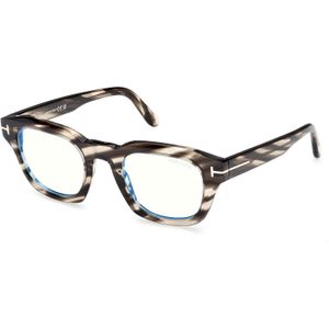 TOM FORD Man FT6083-B 055 Optische monturen Acetaat Havana  Kwadraat Normaal