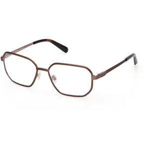 Guess Man GU50240 37 Optische monturen Metaal Bronzen  Geometrisch Normaal