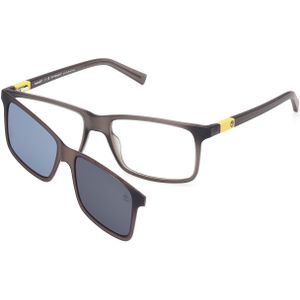 Timberland Man TB1765 020 Optische monturen Geïnjecteerd Grijs  Kwadraat Normaal