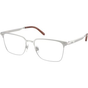 Ralph Lauren Man RL5133 9466 Optische monturen Metaal Zilver Transparant Hurken Normaal