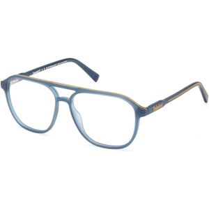 Timberland Man TB50067 091 Optische monturen Geïnjecteerd Blauw  Kwadraat Normaal