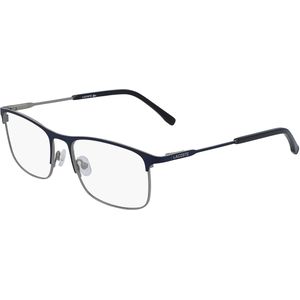 Lacoste Man L2252 424 Optische monturen Metaal Blauw  Hurken Normaal Fotochromatisch