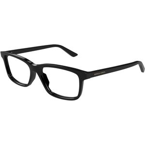 Bottega Veneta Man Bottega Veneta BV1314O 001 Optische monturen Acetaat Zwart Transparant Kwadraat