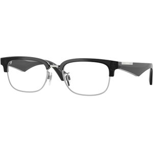 Burberry Man Be2424d 4112 Optische monturen Geïnjecteerd Zilver Transparant Hurken Normaal