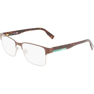 Lacoste Man L2286 201 Optische monturen Metaal Bruin  Hurken Fotochromatisch Fotochromatisch