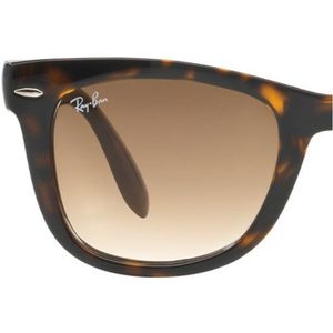 Ray - Ban Man Paar vervangende lenzen Ray - Ban RB4105 Vouwen Wayfarer Vervanglenzen Plastic  Bruin Hurken Normaal Gearceerd