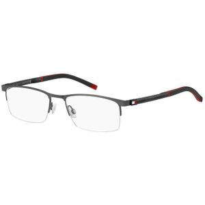 Tommy Hilfiger Man Th 2079 SVK Optische monturen Staal Grijs/zwart  Hurken