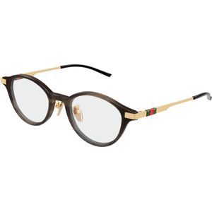 Gucci Vrouw GG2000OJ 004 Optische monturen Acetaat Havana Transparant Rotonde