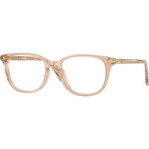 Burberry Donna Be2434d 4175 Optische monturen Acetato Rosa Trasparente Squadrata Normale