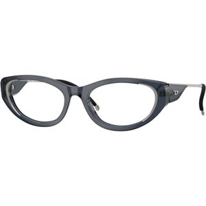 DIESEL Vrouw DL4004 2018 Optische monturen Acetaat Blauw Transparant Kattenoog Normaal