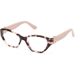 Guess - GU50119 - Optische Monturen - Havana - Acetaat - Kattenoog