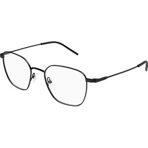 SAINT LAURENT Uniseks SL 852 001 Optische monturen Metaal Zwart Transparant Rotonde