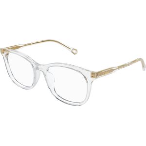 Chloé Vrouw CH0314OA 004 Optische monturen Acetaat Kristal Transparant Kwadraat