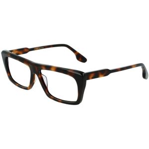 Victoria Beckham - Rechthoekig Optisch Montuur - Bruin - Dames