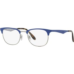 Ray - Ban Unisex RX6346 2911 Optische monturen Metaal Blauw  Hurken