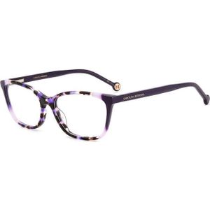 Carolina Herrera Vrouw Haar 0124 AY0 Optische monturen Plastic Havana Viola  Vierkant