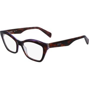 Liu Jo Vrouw LJ2800 246 Optische monturen Acetaat Havana  Kattenoog Normaal Normaal