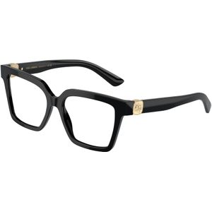 Dolce & Gabbana DG3395 - Veiligheidsbril - Zwart - Acetaat