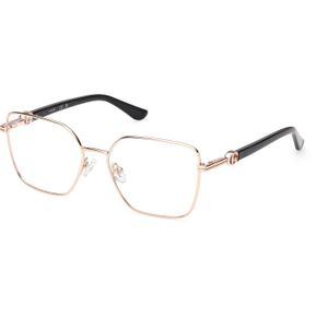 Guess Vrouw GU50313 028 Optische monturen Metaal Goud  Kwadraat Normaal