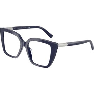 Tiffany Vrouw Tiffany TF2278 8396 Optische monturen Acetaat Blauw Transparant Kwadraat Normaal