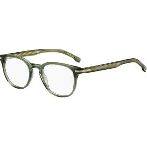 Hugo Boss Man Boss 1601 1 en Optische monturen Plastic Groente  Rotonde