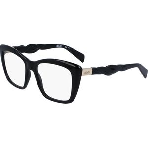 Liu Jo Vrouw LJ2794 001 Optische monturen Bio-injectie Zwart  Hurken Normaal Normaal