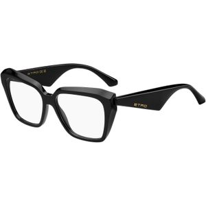ETRO Donna ETRO 0097 807 Optische monturen Acetato Nero  Squadrata Normale