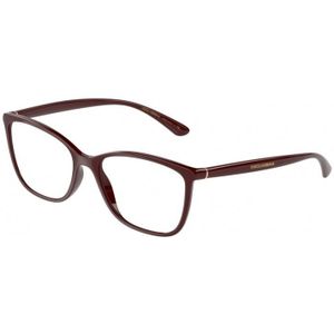 Dolce & Gabbana Vrouw DG5026 3247 Optische monturen Nylon Rood Transparant Hurken Normaal