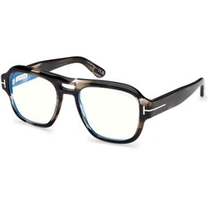 TOM FORD Man FT6085-B 056 Optische monturen Acetaat Havana  Kwadraat Normaal