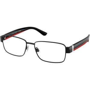 Polo Ralph Lauren Man PH1239  9258 Optische monturen Metaal Zwart Transparant Hurken Normaal