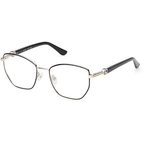 Guess - Gu 50312 - Cat Eye Bril - Zwart - Metaal - Acetaat