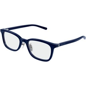Gucci Man GG2002OJ 003 Optische monturen Acetaat Blauw Transparant Kwadraat