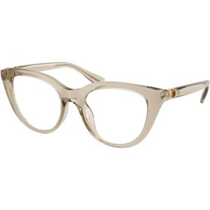 Swarovski Vrouw SK2052  3003 Optische monturen Geïnjecteerd Bruin Transparant Kattenoog Normaal