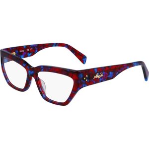 Liu Jo Vrouw LJ2792 665 Optische monturen Acetaat Blauw/rood  Kattenoog  Normaal
