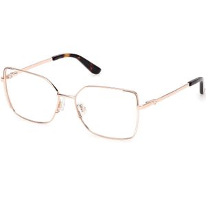 Guess Vrouw GU50223 28 Optische monturen Metaal Goud  Hurken Normaal