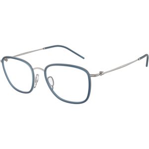 Giorgio Armani Man AR5154 3003 Optische monturen Metaal Grijs Transparant Kussen Normaal